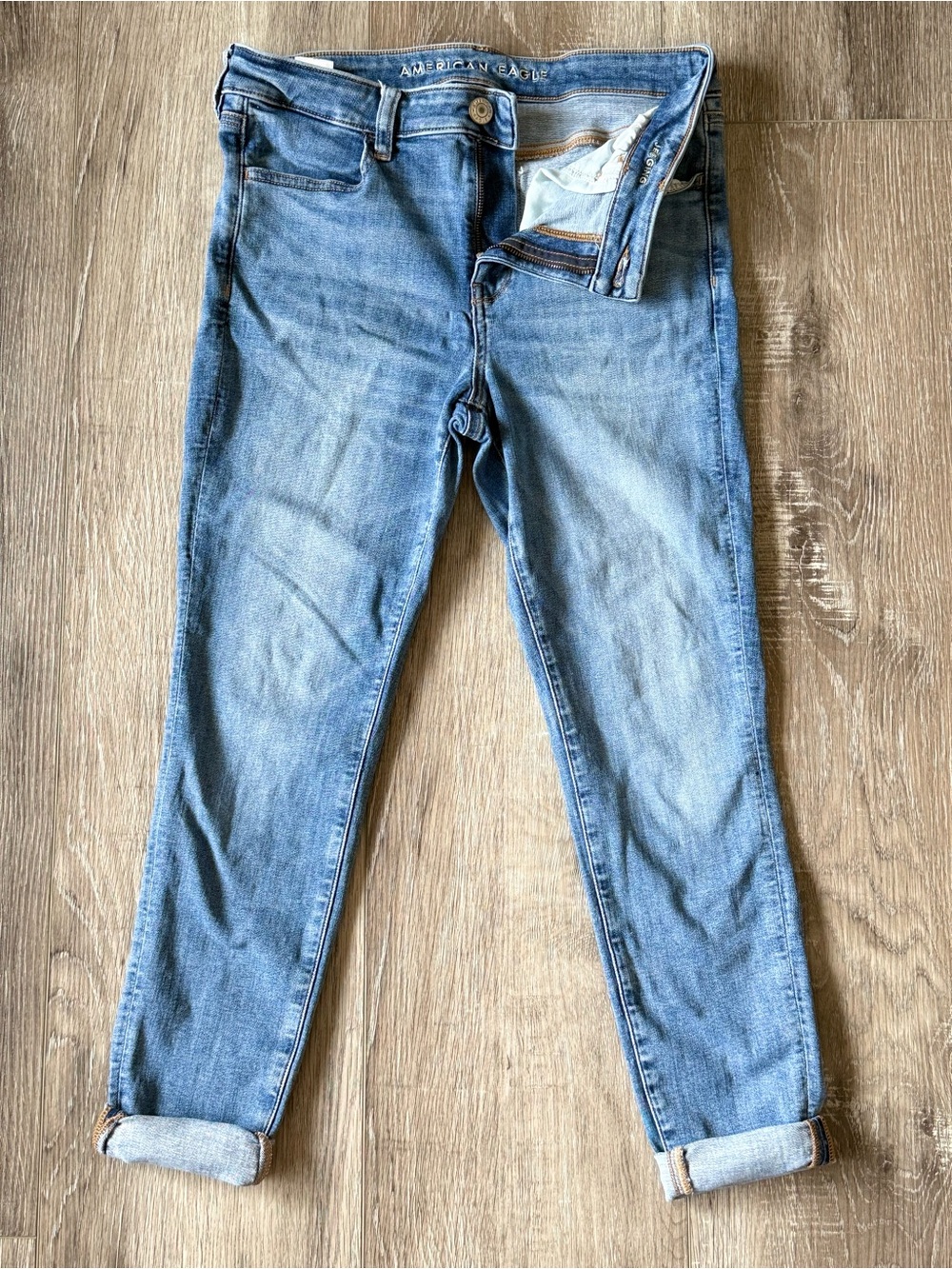 American Eagle Outfitters Light Blue Women's Jegging jeans 10SHORT